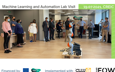 Cluj Future of Work I Visit to 3 new laboratories at CREIC