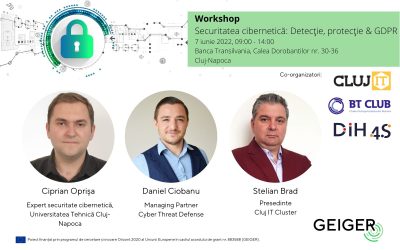 Workshop gratuit: Detectie, protectie & GDPR