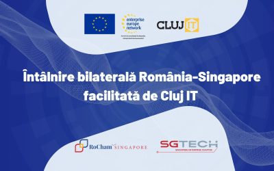 Întâlnire bilaterală România-Singapore facilitată de Cluj IT