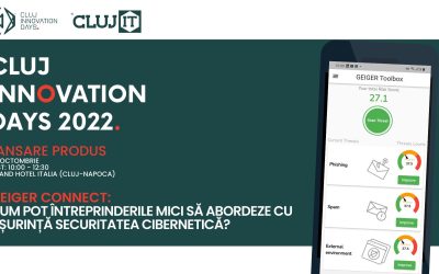 Un produs inovator dedicat securității cibernetice a IMM-urilor va fi lansat la cea de-a X-a ediție a conferinței CLUJ INNOVATION DAYS