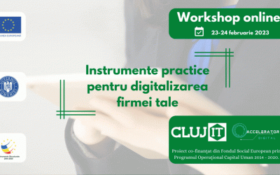 Workshop: Instrumente practice pentru digitalizarea firmei tale
