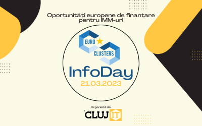 Eurocluster InfoDay la Cluj IT: oportunități europene de finanțare pentru IMM-uri