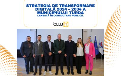 Strategia de Transformare Digitală 2024 – 2034 a Municipiului Turda lansată în consultare publică.