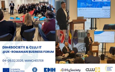 Digital Transformation and Internationalisation: DIH4Society and Cluj IT at the UK–Romanian Business Forum