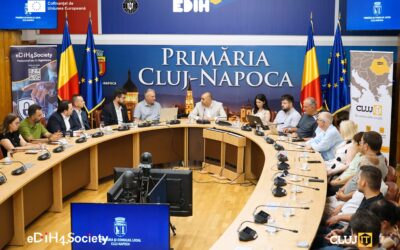 Cluj 2030 începe astăzi: DIH4Society și Primăria Cluj-Napoca accelerează transformarea digitală a administrației publice